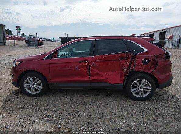 2FMPK3J82JBC24963 2018 FORD EDGE Burgundy Vista interior de 360 grados