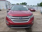 2018 Ford Edge Sel Burgundy vin: 2FMPK3J82JBC24963