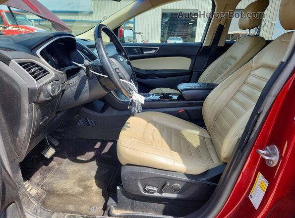 2FMPK3J87GBB70679 2016 FORD EDGE Red Սալոնի դիմացի տեսք