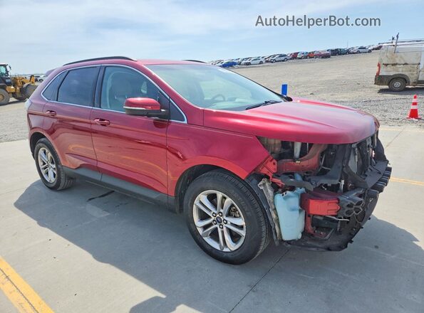 2FMPK3J87GBB70679 2016 FORD EDGE Red Առջևի աջ