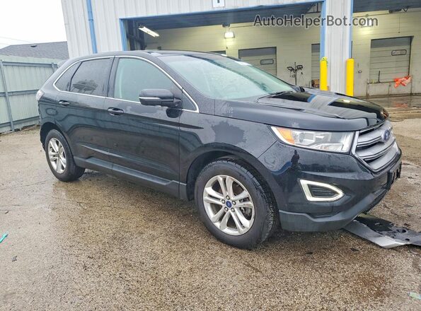 2FMPK3J89GBC40831 2016 FORD EDGE Черный Передняя правая четверть