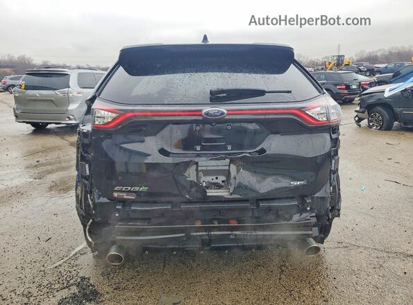 2FMPK3J89GBC40831 2016 FORD EDGE Черный Вид сзади