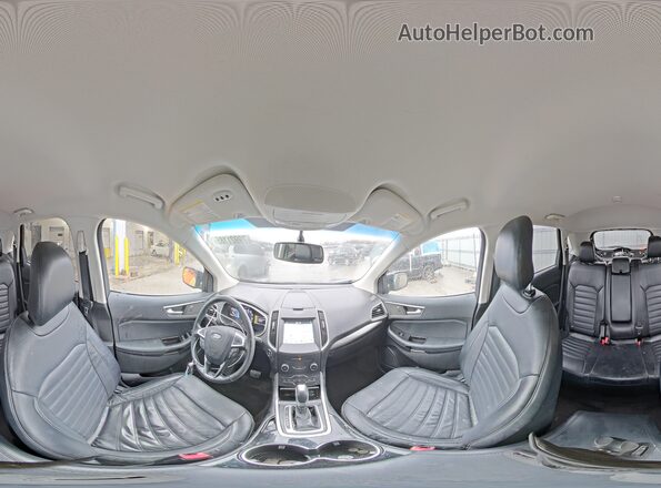 2FMPK3J89GBC40831 2016 FORD EDGE Черный Панорамный вид салона 360°