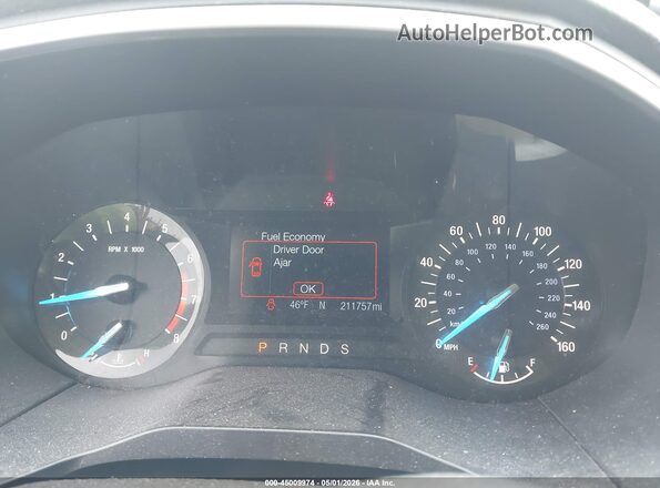 2FMPK3J89HBB29813 2017 FORD EDGE Синий Вид задних сидений
