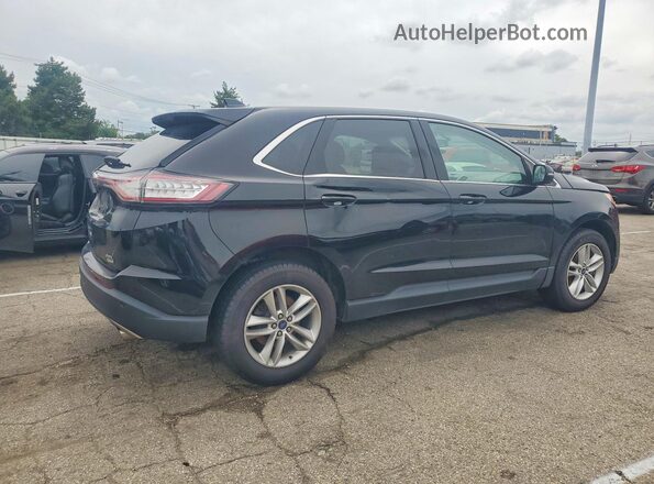 2FMPK3J90JBB18827 2018 FORD EDGE Черный Задняя правая четверть