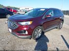 2019 Ford Edge Sel Red vin: 2FMPK3J90KBC25345