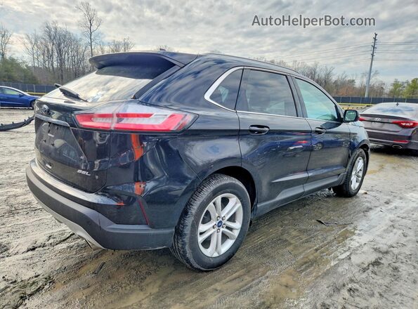 2FMPK3J90KBC40282 2019 FORD EDGE Black Tył prawy