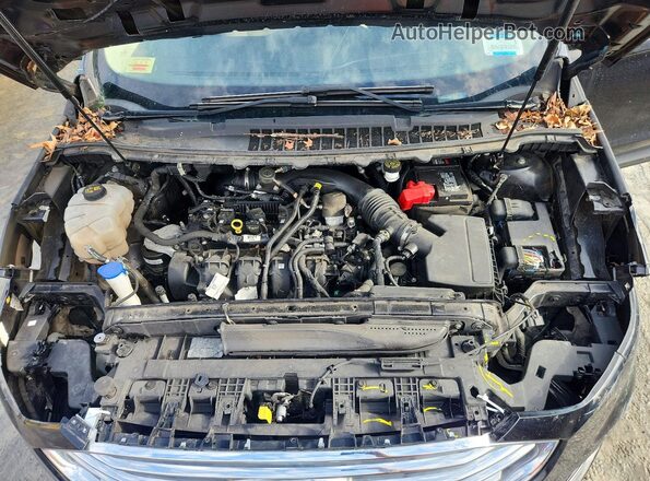 2FMPK3J90KBC40282 2019 FORD EDGE Black Widok komory silnika