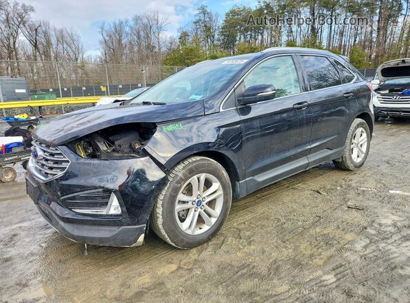 2FMPK3J90KBC40282 2019 FORD EDGE Black Przód lewy