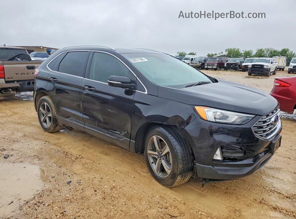 2FMPK3J90KBC47331 2019 FORD EDGE Черный Передняя правая четверть
