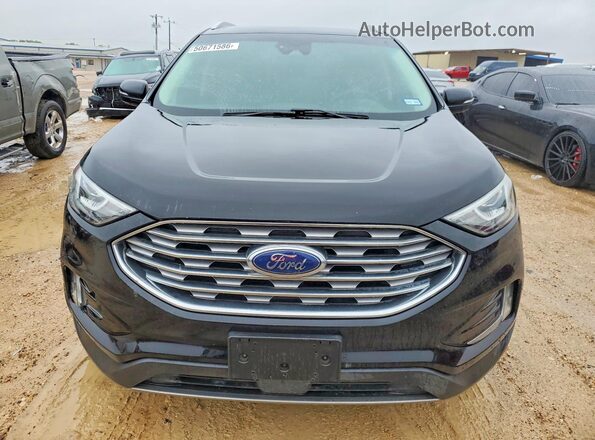 2FMPK3J90KBC47331 2019 FORD EDGE Черный Вид спереди
