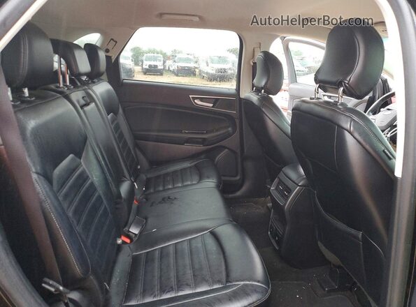 2FMPK3J90KBC47331 2019 FORD EDGE Черный Вид задних сидений