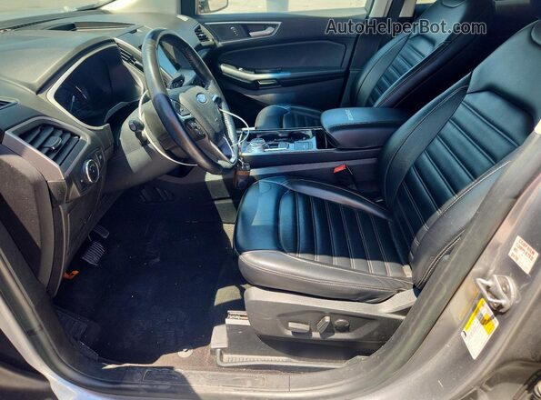 2FMPK3J90LBA44179 2020 FORD EDGE Серый Вид салона спереди