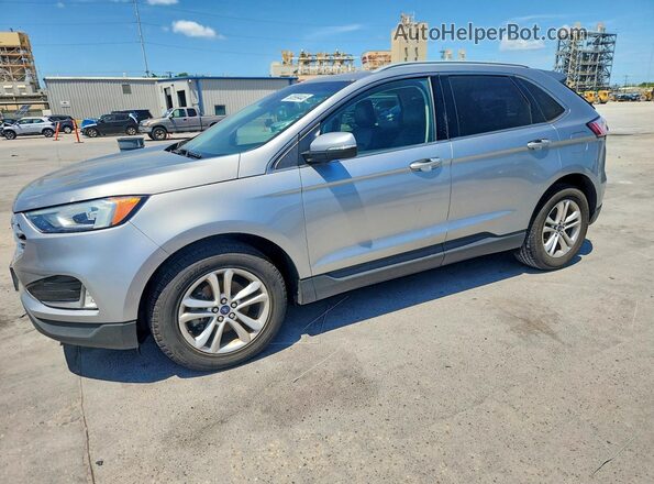 2FMPK3J90LBA44179 2020 FORD EDGE Серый Передняя левая четверть