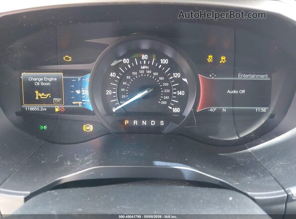 2FMPK3J91JBC32660 2018 FORD EDGE Серебряный Вид задних сидений