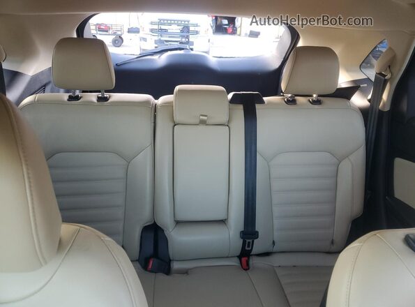 2FMPK3J91JBC58269 2018 FORD EDGE Синий Вид задних сидений