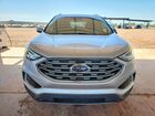 2019 Ford Edge Sel Silver vin: 2FMPK3J91KBB88533