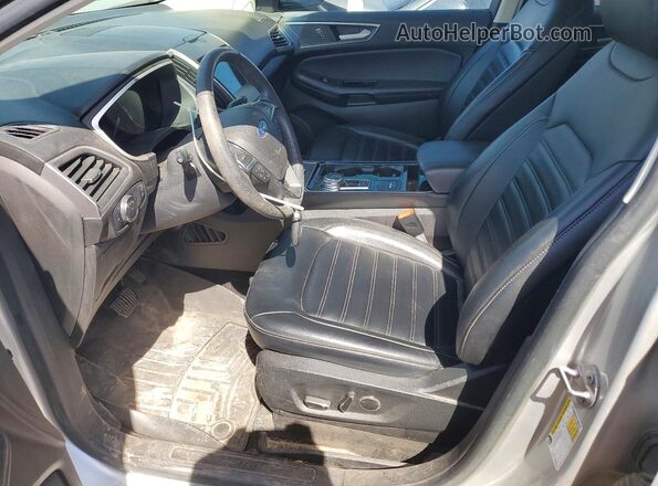 2FMPK3J91KBB88533 2019 FORD EDGE Silver Vista interior delantera