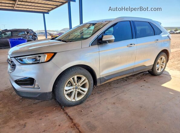2FMPK3J91KBB88533 2019 FORD EDGE Silver Vista tres cuartos delantera izquierda