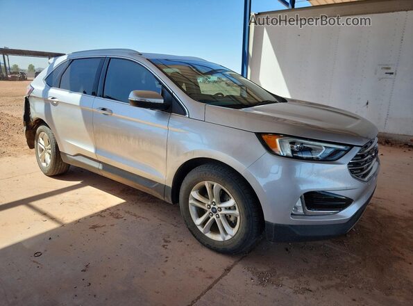 2FMPK3J91KBB88533 2019 FORD EDGE Silver Delantero derecho