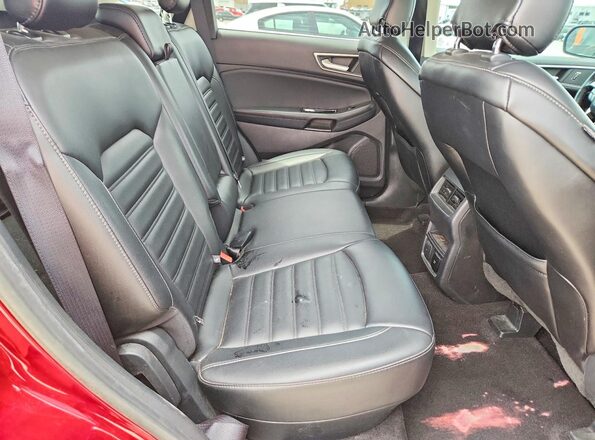 2FMPK3J91KBC19652 2019 FORD EDGE Красный Вид задних сидений