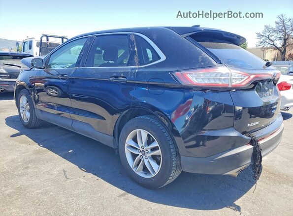 2FMPK3J92GBC00194 2016 FORD EDGE Черный Задняя левая четверть