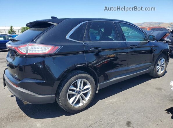2FMPK3J92GBC00194 2016 FORD EDGE Черный Задняя правая четверть