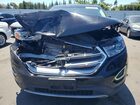 2016 Ford Edge Sel Черный vin: 2FMPK3J92GBC00194