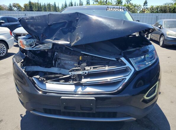 2FMPK3J92GBC00194 2016 FORD EDGE Черный Вид спереди