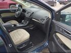 2017 Ford Edge Sel Синий vin: 2FMPK3J92HBC01296