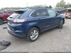 2017 Ford Edge Sel Синий vin: 2FMPK3J92HBC01296