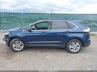 2017 Ford Edge Sel Синий vin: 2FMPK3J92HBC01296