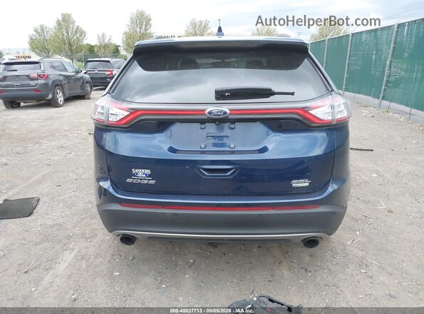 2FMPK3J92HBC01296 2017 FORD EDGE Синий 
