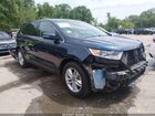 2017 Ford Edge Sel Blue vin: 2FMPK3J92HBC28479