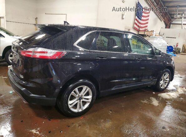 2FMPK3J92KBB98519 2019 FORD EDGE Черный Задняя правая четверть