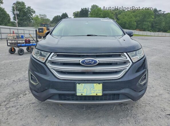 2FMPK3J93HBB02129 2017 FORD EDGE Black Widok z przodu