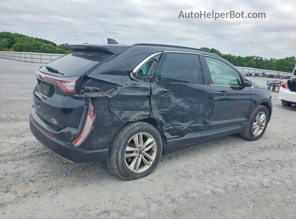 2FMPK3J93HBB02129 2017 FORD EDGE Black Tył prawy