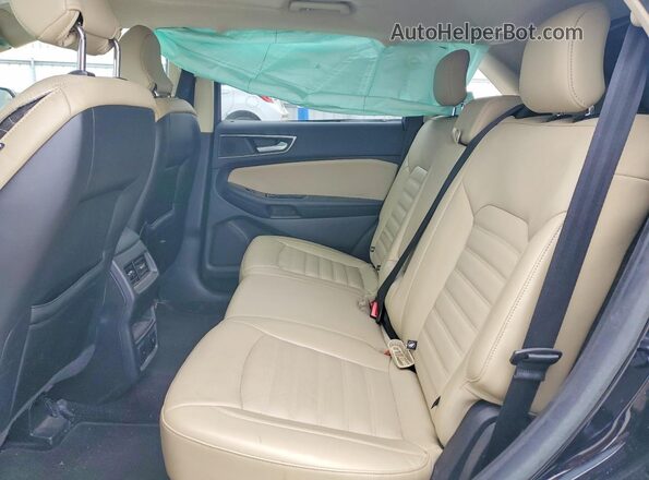2FMPK3J93HBB02129 2017 FORD EDGE Black Widok wnętrza z tyłu