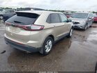 2017 Ford Edge Sel Золотой vin: 2FMPK3J93HBB31226