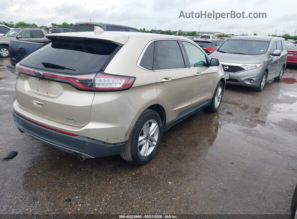 2FMPK3J93HBB31226 2017 FORD EDGE Золотой Задняя правая четверть