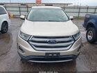 2017 Ford Edge Sel Золотой vin: 2FMPK3J93HBB31226