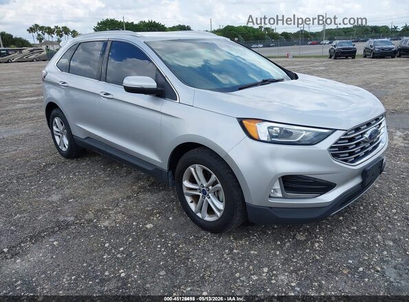 2FMPK3J93KBC39241 2019 FORD EDGE Silver Front right