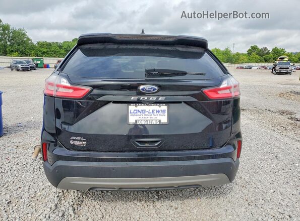 2FMPK3J93MBA27314 2021 FORD EDGE Black უკანა ხედი