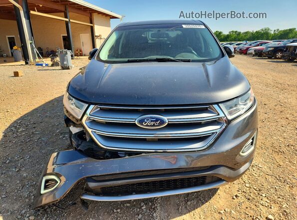 2FMPK3J94JBC53535 2018 FORD EDGE Серый Вид спереди