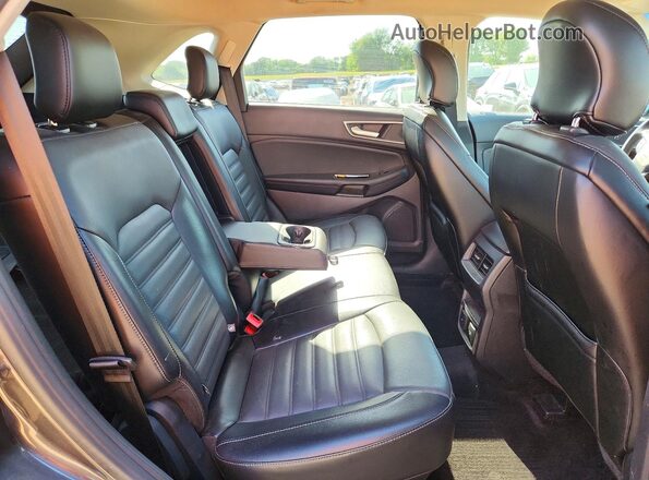 2FMPK3J94JBC53535 2018 FORD EDGE Серый Вид задней части салона