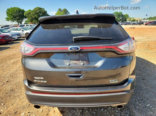 2FMPK3J94JBC53535 2018 FORD EDGE Серый Вид сзади