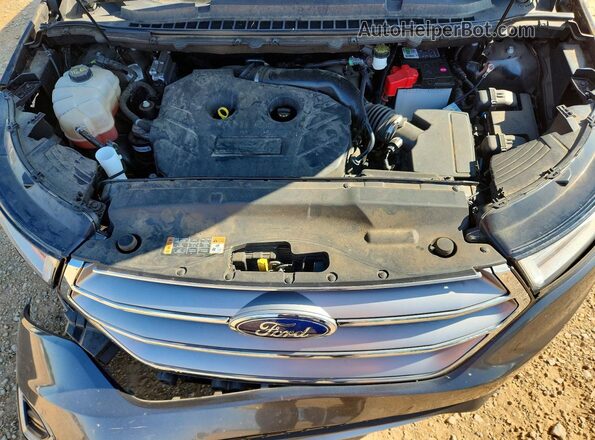 2FMPK3J94JBC53535 2018 FORD EDGE Серый Вид подкапотного пространства