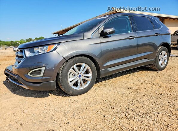 2FMPK3J94JBC53535 2018 FORD EDGE Серый Передняя левая четверть