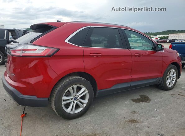 2FMPK3J94LBB56077 2020 FORD EDGE Красный Задняя правая четверть