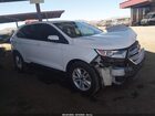 2016 Ford Edge Sel White vin: 2FMPK3J95GBC42827